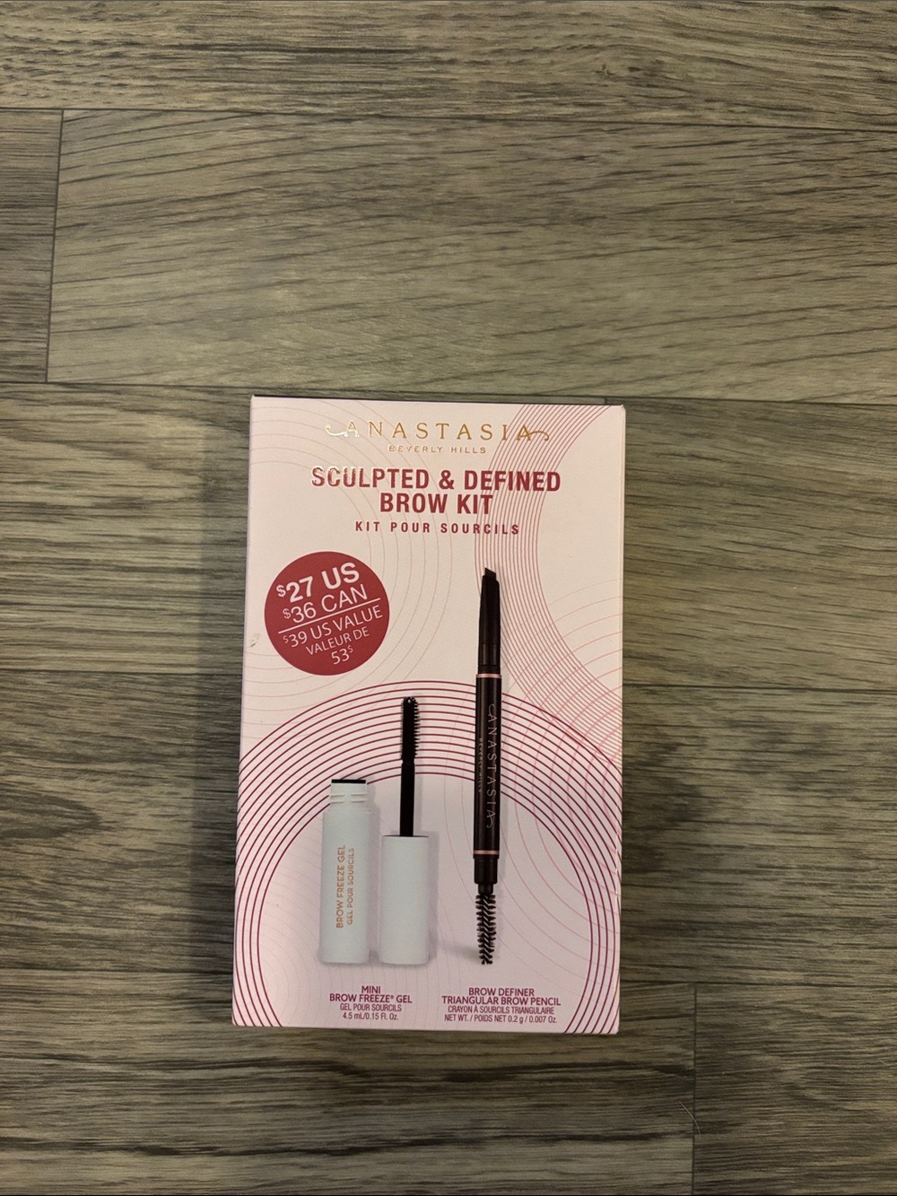 NWT Anastasia Beverly Hills Sculpted & Defined Brow Kit